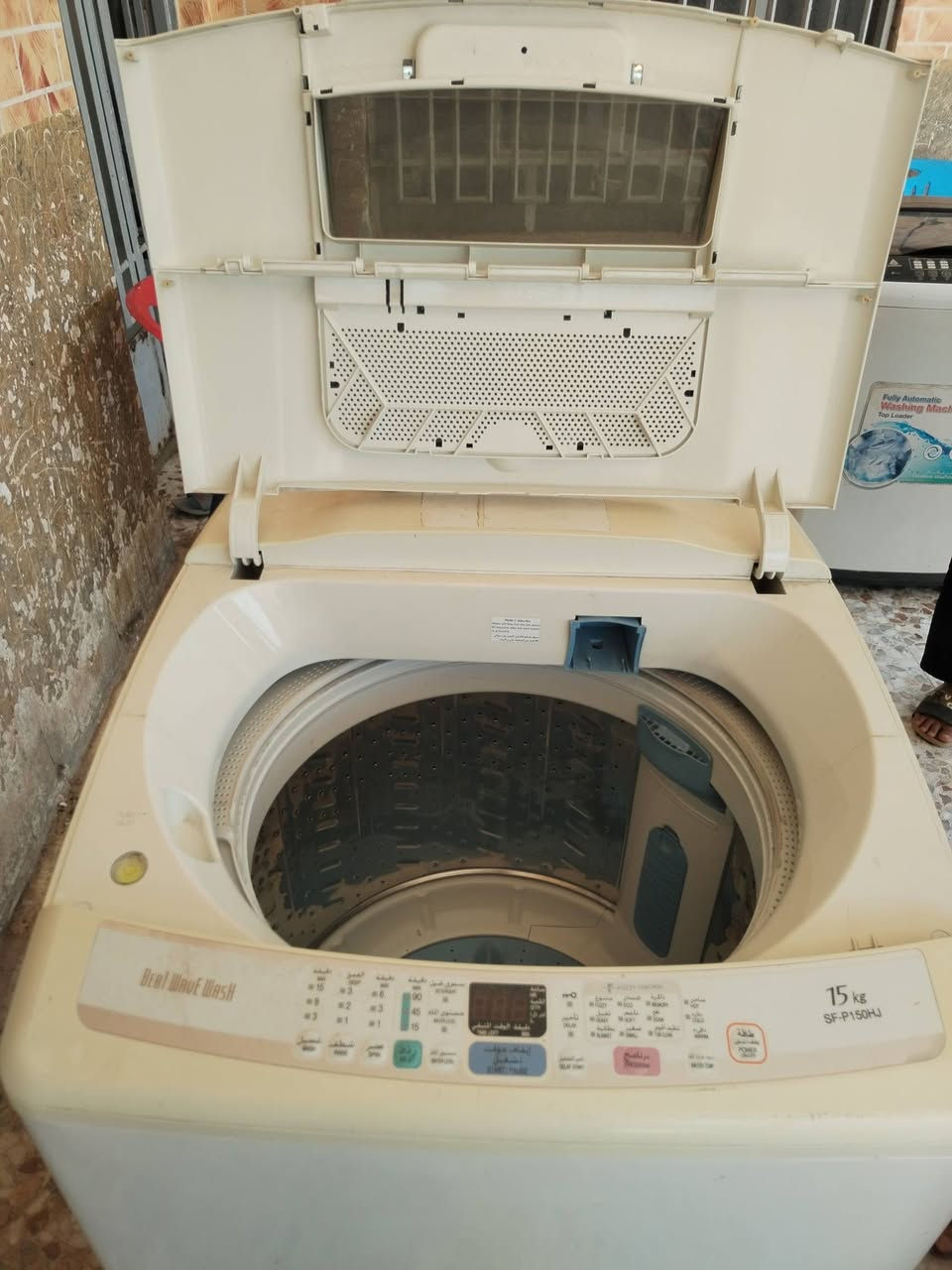 يالله غسالات عدد( ٢) اوتوماتيك وحده حجمها 12 وحده 15 مكان بابل طفيل *********** /***********
