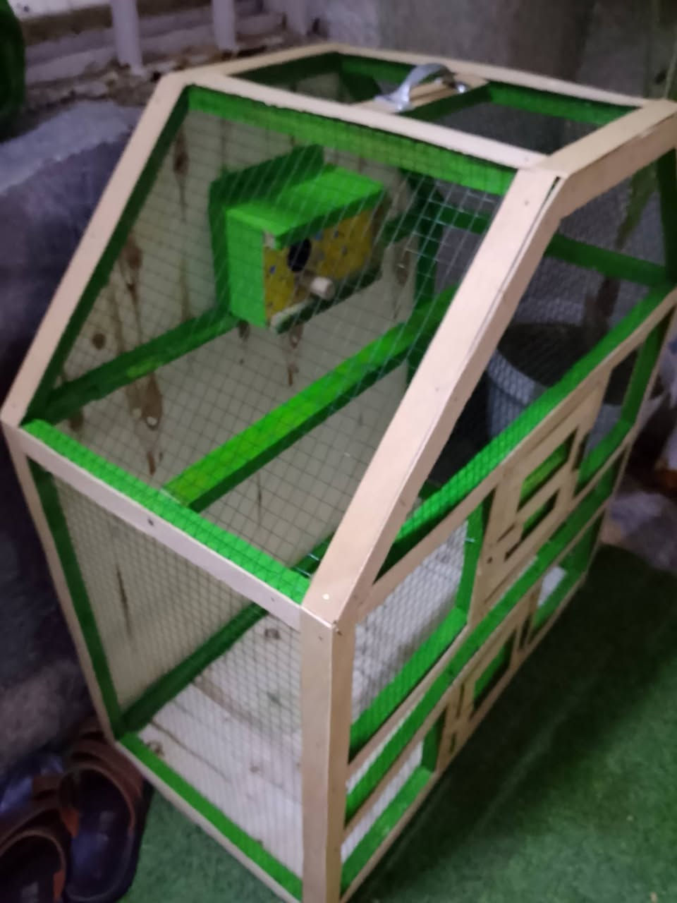 السلام عليكم قفص البيع السعر 25 وبي مجال بسيط الشراي رقم *********** شراي اتصل
