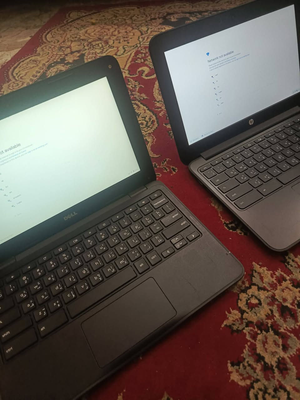 لابتوبات عدد 2 نوع (hb+Dell) حجم 12 انج شرط الفحص نضام اندرويد اعلى سعر ابيع توجد خدمة توصيل لجميع المحافضات رقم الواتس اب ***********
