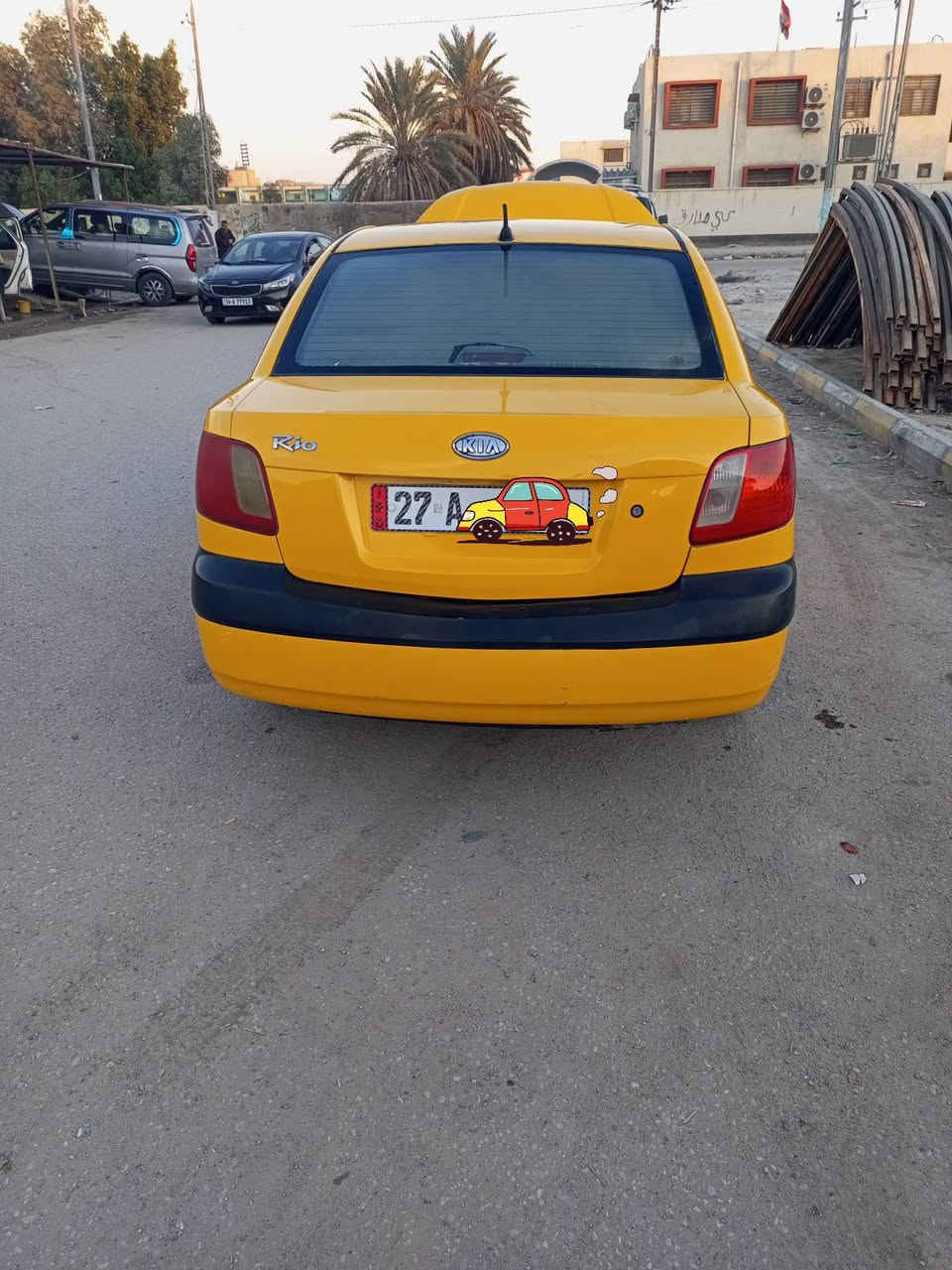 كيا ريو موديل8 امريكي مكفولة من العيب الشرعي 
سنويه 29 مداور ثاني يوم ناصريه مركز سعرها 75 
***********
