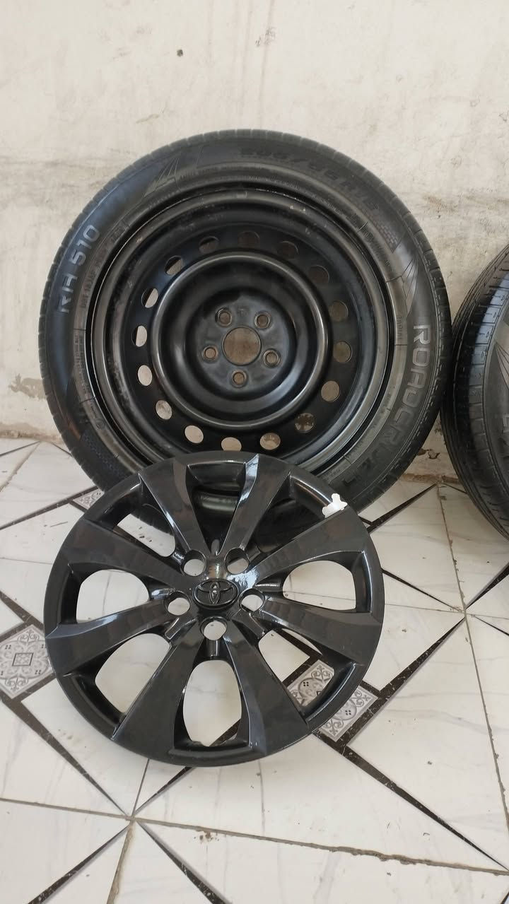 اسلام عليكم اخوان سعر185 الف رخيص بلش واصل وجب جديد طخم عدد 4 ويل تايرات ماعد 4 كابات حجم 16 مال كورلا موديل 2022شريكة أصلي بلادي لا تصليح لا كسر لا لحيم لا صباغ  4 تايرات نص عمر إنتاج 2024 قياس 205/55/16سعر 185 الف عنوان كركوك قادسي أو لا يم نادي سولاف رقم آسيا بي واتساب  ***********  ***********
