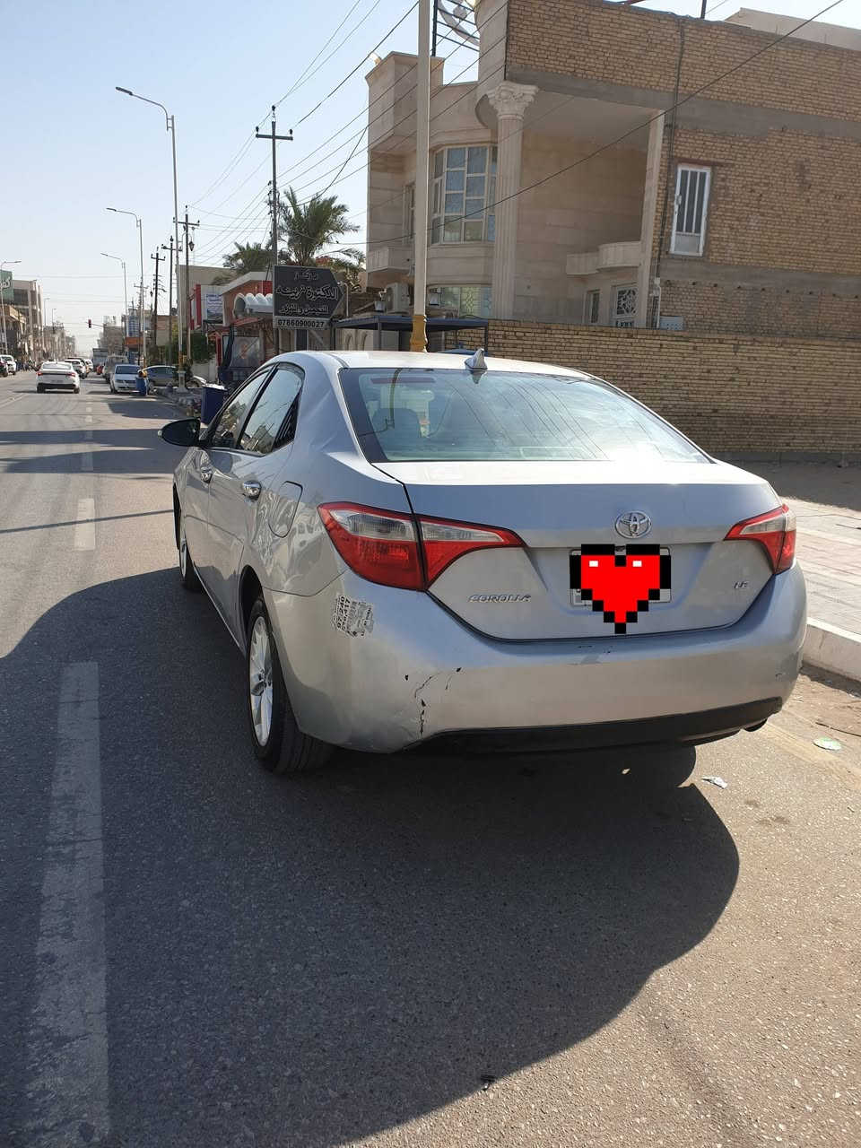 السلام عليكم كورلا امريكي باسمي كير محرك تبريد شرط موديل ٢٠١٤ ناصريه مركز  السعر ١١٠ وبيها مجال الاتصال ***********
