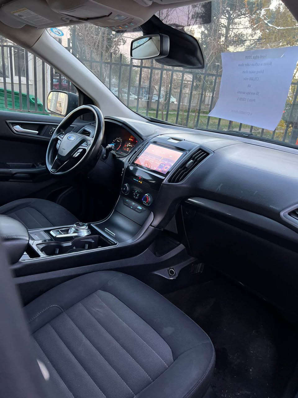 کوردی 
------------
فۆرد ئیدیج  
نرخ  ( ١٣٢ $ ) وەرەقە 
بڕی ( ٣٥ $ ) وەرەقە غەڕامەی لەسەرە لەنرخی سەیارەکە دێتە خوار .
مۆدیل ٢٠١٩
مواسفات : دەبل ئەکسل و شاشە گەورە ، گێڕ ماوس ، برێک بەسمە
مەکینە V4 
رەقەم هەولێر سەنەوی نوێ 
ڕۆیشتن ( ١٧٠ ) هەزار مایل 

بۆنیت و چوار پارچەی لای سەکن سبوغ 
بێ ناو گرتن ، ئێڕباگ سوکان شان 
 
بۆ پەیوەندی

0777 105 8585
0751 015 6134

ــــــــــــــــــــــــــــــــــــــــــــــــــــ

عربي : 

فورد أيدج 
سعر  ( ١٣٢ $ ) ورقة 
مبلغ ( ٣٥ $ ) ورقة غرامة عليها ينزل من سعر السيارة 
موديل ٢٠١٩ 
مواصفات دبل اكسل ، جيرماوس , شاشة كبير ، بريك بصمة
محرك V4 
ماشي ( ١٧٠ ) ٱلف ميل
بولنت و صفحة سكن صبغ 
بدون دواخل، ايرباك ستيرن و بردة طاك 
   

للاتصال 

0777 105 8585
0751 015 6134 أربيل, العراق
