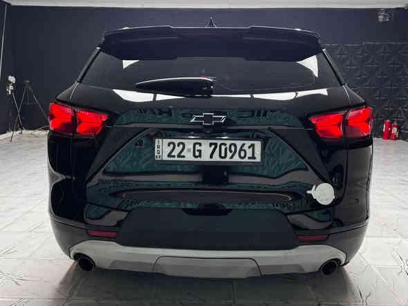 بلايزر 2021/اربعه سلندر 2500 تنفس 
طبيعي LT1
•  مقاعد جلد /مقعد سايق كهرباء
•  أربعه أبواب بصمه
•  اشاير بالمري مع نقطه عمياء
•  جنطه كهرباء شفط
•  تبريد قطعتين
•  أربعه انظمه قياده
ماشيه46 الف  
حادث جانبي / باب وجامخ سايق
سنويه جديده /رقم اربيل 
للاستفسار /***********
