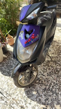 دراجه سكنس شمعه للبيع ياباني قبق نفخ نوزل خطين الدراجه خير من الله طلا...