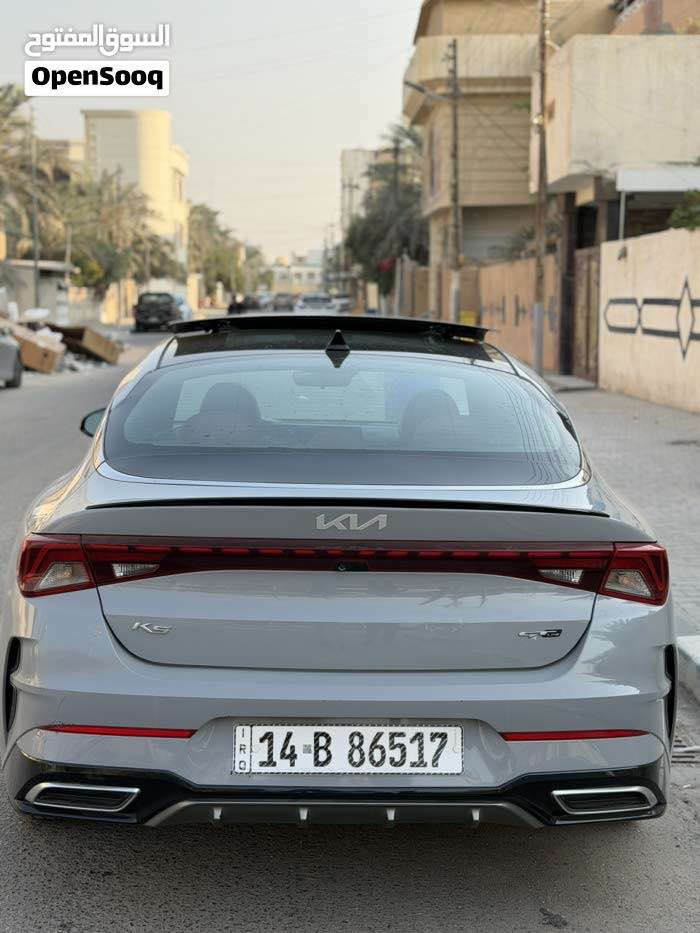 سلام عليكم 
K5 GT-line 2022
1.6Tرقم بصره معوقين بأسم شاب ومو معوق الولد كلشي ما بيه ويسوي وكاله عامه

مواصفات السيارة
اللون اسمنتي ودواخل احمر 
حادثها مبين يمك بالصور بسيط جدا جدا  
ويل حجم 18 رياضي
رادارات 360 
نقطة عمياء
تحديد مسار 
مانع تصادم امامي
مانع تصادم خلفي 
كامره خلفي دوارة
كرسي سائق كهربائي 
شاشه حجم كبير 
نظام ملاحة
بانوراما ع طول القمارة
مثبت سرعه تفاعل 
اوامر صوتية 
كراسي تدفئه
ستيرن تدفئه
نظام ترحيب
ابواب ذكية
صندوق يفتح عند الاقتراب 
استيرن رياضي حرف D 
لد نهاري 
نظام Apple car play و android auto
شاشة اعطال 
تشغيل عن بعد 
نظام سبورت يعني خمس انظمة قيادة
الايتات LED
لد خلفي متصل 
السيارة بدون ايرباك دركه فقط  
السياره ماشيه 40الف فقط  
العنوان البصره
*********** البصرة, العراق
