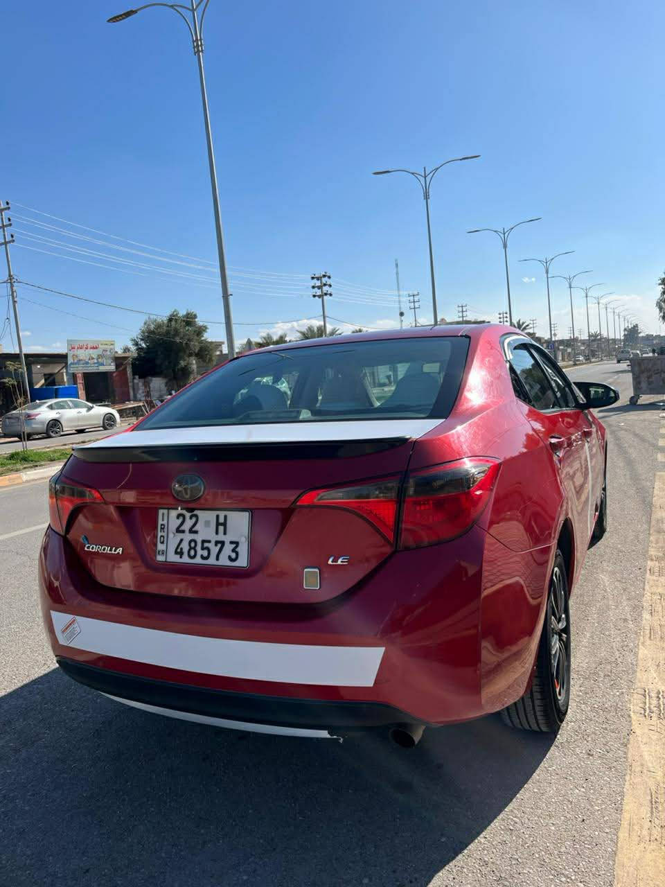 سلام عليكم للبيع كورولا موديل 17 امريكي LE رقم اربيل سنويه لل28
الحادث موجود بالصور 
سياره جديده مامتعوبه 
تخم تاير جديد 
مشط ستيرن جديد صدر امامي خلفي كله جديد نوزلات جديد 
تدفئه تبريد خير من الله 
وميزت الLE معروفه ميحتاج اذكر التفاصيل 
للاستفسار ☎️على رقم
***********
