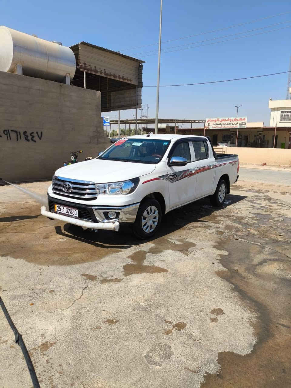 سلام عليكم سياره هايلوكس 2024 للبيع كير هاي رقم كركوك دولي من يود الشراء يتصل على رقم ***********
