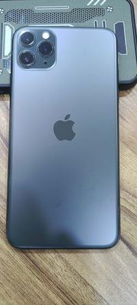 آيفون ١١ برو ماكس • شاشة أصلية • فيس ايدي شغّال