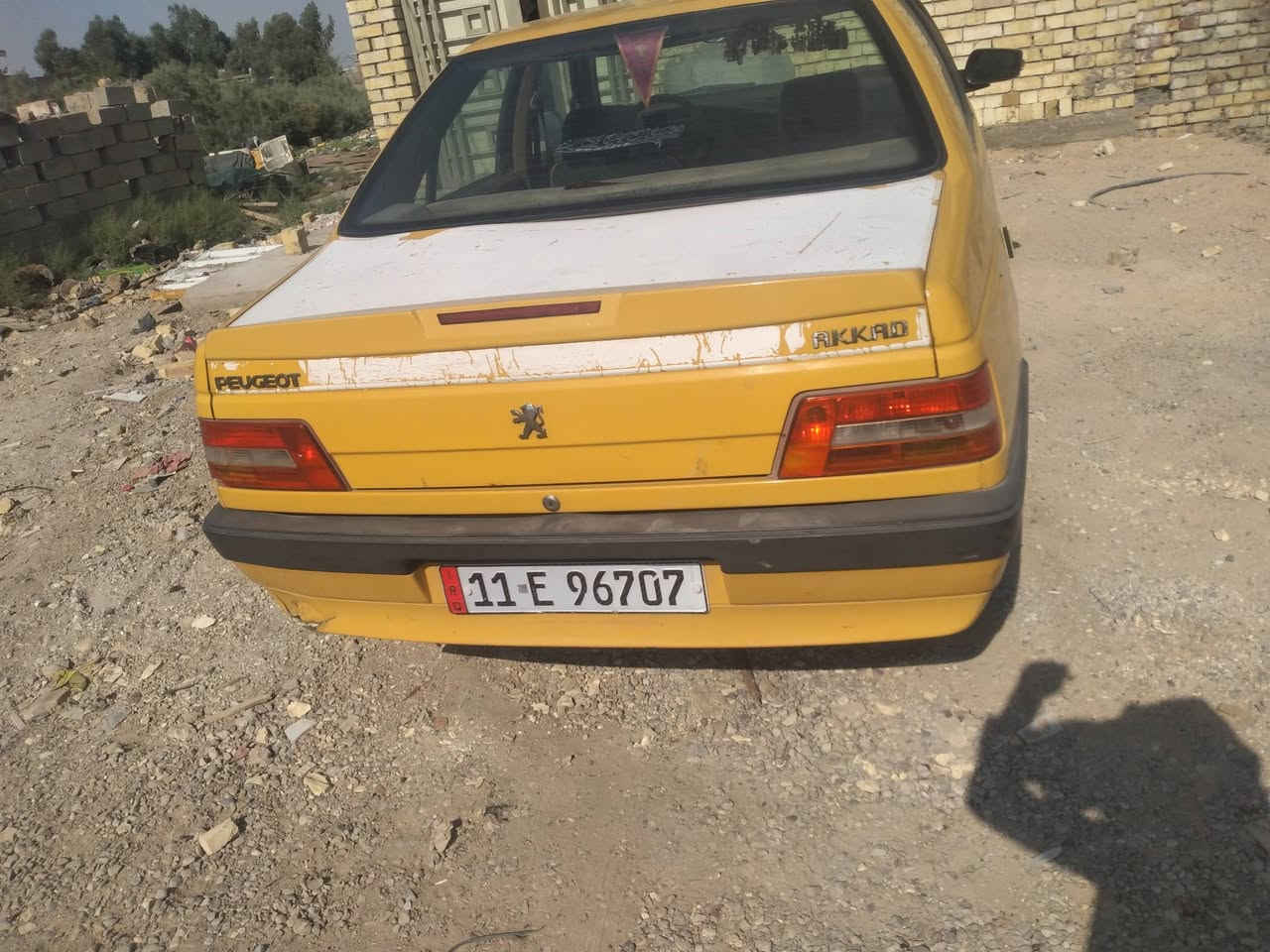 بيجو موديل 2016 لميس سياره باسمي مصفره هيئه وغرامات رقم بغداد تبريد شغال 
***********
سعر ٣٦ بها مجال
