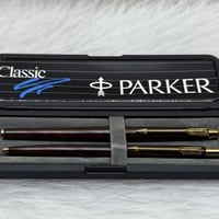 PARKER سيت باركر كلاسك  حبر جاف امريكي المنشأ اصلي  حجر (نقشة مميزة) ر...