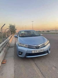 كورلا موديل ٢٠١٦ SAS  مابيهة صبغ  بيهة كم قطعة بارد  كير مكينه مكفولات...