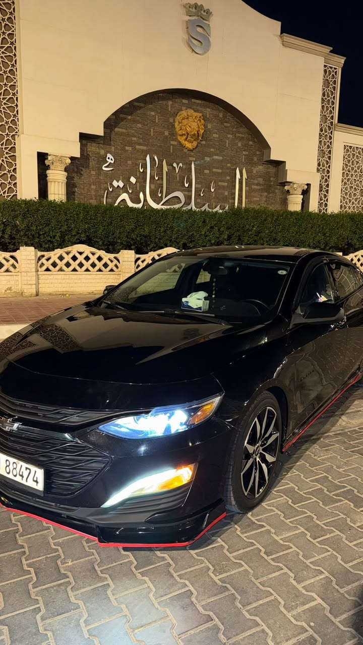 السلام عليكم …..
ماليبو 2022 RS
كلين تايتل 
مكينة  4 سلندر 1.500T
رقم اربيل 
السيارة ماشية 60mi
مواصفات السيارة !!
دخول ذكي
تشغيل ذكي 
تشغيل عن بعد 
سايد بريك بصمة 
حساسات اماميه وخلفيه 
نقطه عمياء 
تحكم ستيرن جهتين 
مثبت سرعه
شاشة ايباد تدعم ابل كاربلي واندرويد اوتو
كامرة خلفية 
سبايدر خلفي 
ويل كب رياضي 
كشن السائق كهربائي

الاضافات 
كت رياضي كامل 
سبويلر جامة خلفية 
لحية امامية 
زعانف جانبيه 
عازل حراري للجام كلة
لايت زنون عالي ناصي 

حادث السيارة /  بدون صبغ بدون تبديل  
بوارد فقط 
***********
