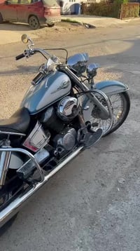 مكلف بلنشر هونده شادو750 رقم بغداد  تحويل ثاني يوم الدراجه معدله تعديل...