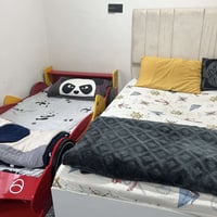 سرير نفر ونص • سرير اطفال • موديل سيارة