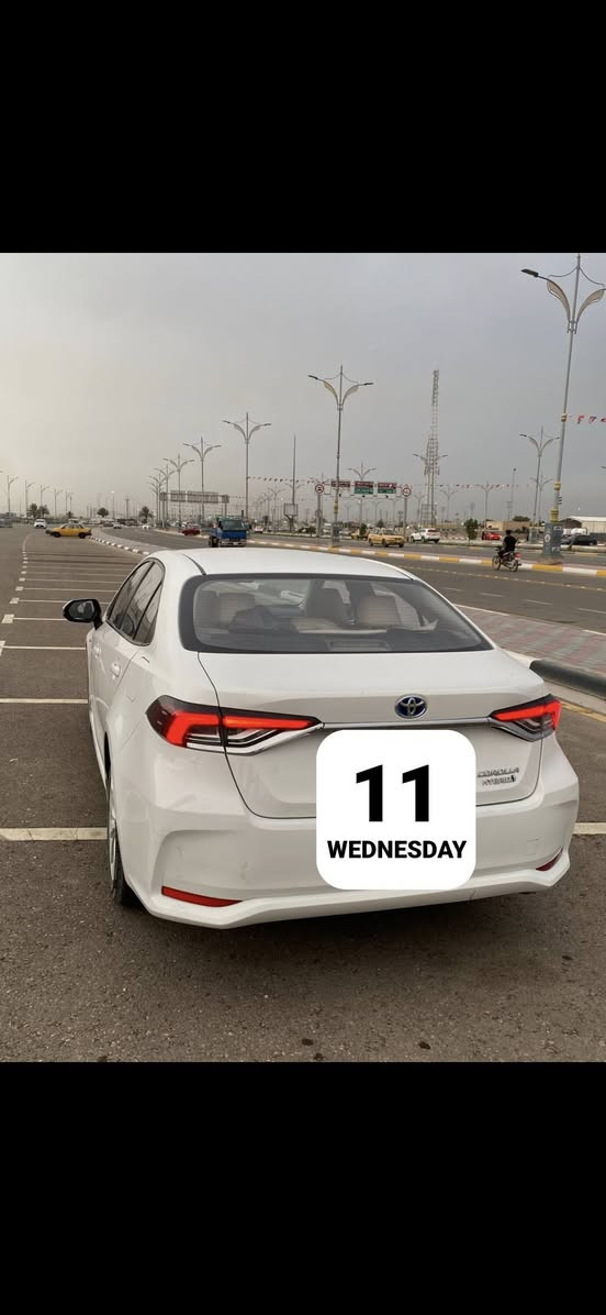 للبيع كورلا موديل 2022 سياره مكفول كفال عام عدا سونار ملته رقم بغداد مدوار ثاني يوم سعر 140  ***********
