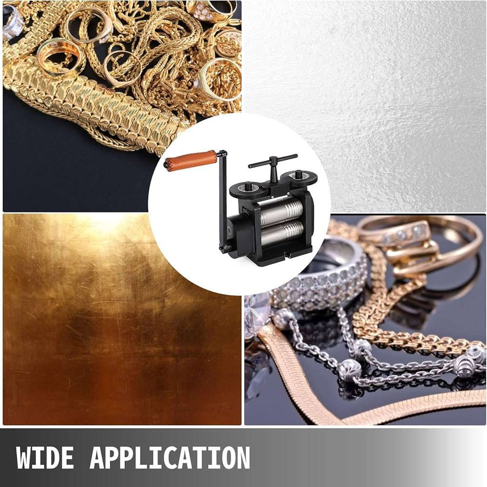 📢 للبيع ماكينة درفلة يدوية لصياغة المعادن و الذهب والمجوهرات VEVOR HH-RM02 📢

🔹 الحالة: جديدة
🔹 الماركة: VEVOR
🔹 الموديل: HH-RM02
🔹 عرض الرول: 4 إنش (حوالي 10 سم)
🔹 هيكل معدني قوي ومتين
🔹 مناسبة لورش الذهب والفضة وصناعة الحلي والأعمال المعدنية الدقيقة
🔹 تحتوي على مجاري متعددة لتشكيل وسحب المعادن بمقاسات مختلفة
🔹 سهولة ضبط الضغط بواسطة التروس العلوية

✅ تعمل بكفاءة وجاهزة للاستخدام.
✅ مناسبة للحرفيين والصاغة وأصحاب الورش.

✨ أبرز مميزات الماكينة:وظيفة 3 في 1: أسطوانات مخصصة لإنتاج (الصفائح المسطحة ، الأسلاك المربعة ، والأسلاك نصف الدائرية الخاصة بالخواتم والأساور 💍).

تعديل دقيق: مفتاح علوي (T-Bar) للتحكم الدقيق بسماكة المعدن بالمليمتر.

سلسة وعملية: نظام تروس ذكي (Gear Ratio) يقلل الجهد العضلي أثناء التدوير بنسبة كبيرة.

صلابة فائقة: هيكل متين جداً من حديد الصب مع أسطوانات فولاذية تقاوم التآكل والخدوش.

🚚 التوصيل:يوجد لدينا توصيل لكافة محافظات العراق🇮🇶

📞 للتواصل: مراسلة الصفحة خاص او على 

الواتساب/ ‭0776 328 9823‬

#للبيع #ماكينة_درفلة #صياغة_الذهب #صياغة_الفضة #معدات_ورش #VEVOR #JewelryRollingMill
