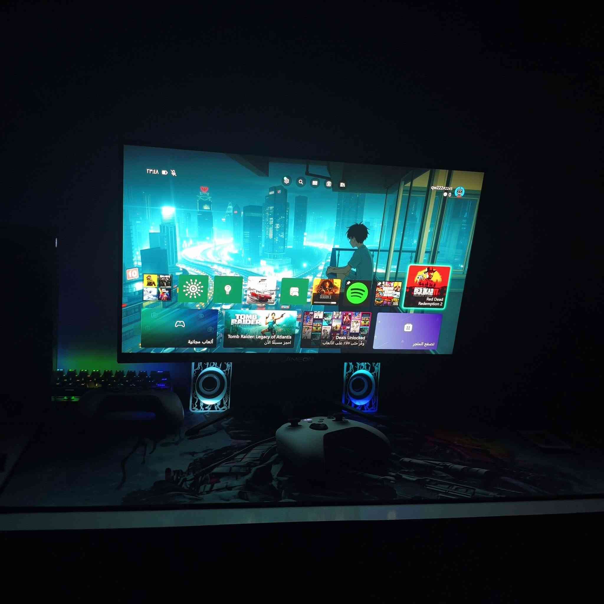 اكس بوكس سيريس اس نضيف مستعمل قليل +كيبورد K500 وماوس+شاشة كيمنيك 120 هرتز+سبيكرات خارجية+يوبيس+ماوس باد هدية +ميز //ب600 وبي مجال بسيط الشراي يجي خاص


**إذا كنت صاحب هذا الإعلان وتريد حذفه لأي سبب، رجاءا أرسل رسالة إلى الدعم الفني**