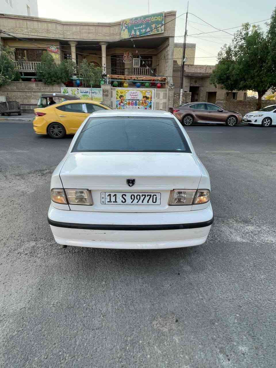 سمد موديل 12
مكفوله من صبغ فقط بيها باب اليمنه امامي بارد سياره حلوه جاهزه خير من الله 
صدر جديد تبريد ثلج 
محرك جديد 
دوشمه جديده 
المكان سياره بغداد العطيفيه سعر 54 وبيها مجال
***********
