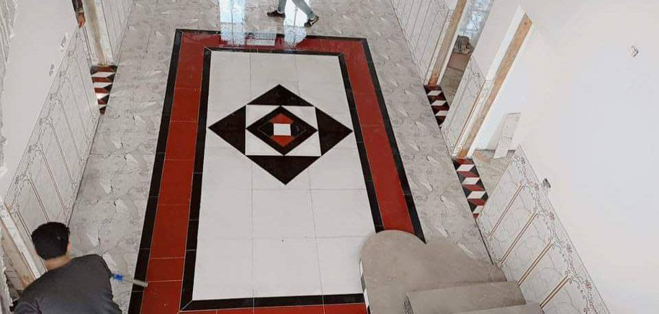 خلفة سيراميك درجة اؤلى شغل ليزر وقراصات مادة واسمنت متر ويوميه كل انواع السيراميك ارضي وجداري لوح عجينه مرمر كرانيت كاشي انت تختار واحنه علينه التنفيذ اتصل وبخدمتك ***********
