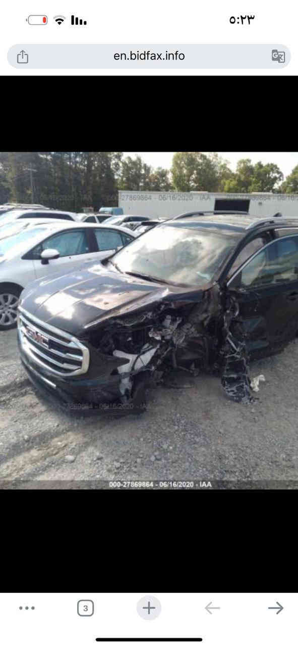 جمسي19 فول عدا الفتحه
شاشه كامره
الابواب بصمه 
محرك 1500تيربو
السياره خير من الله
وبيه بعد مواصفات جدا راقيه 
اقتصاديه جدا متصرف بانزين 
جيمسي تيران مواصفات sLt
*نظيفه مواصفاته حلوه  
*موديل 2019
*مواصفات 
*محركه١٥٠٠ تيربو
*تدفئه كشنات
*كامره خلفيه
*٦ بصمات
*تبريد قطعتين
*شاشه
*تحكمات ستيرن
*ماوس 
*سايد بريك كهربائي 
رقم الهاتف ***********
اتصل وبيك خير ودلل السعر ١٥٠ وبيه مجال 
مستعجل عالبيع رقم بغداد
