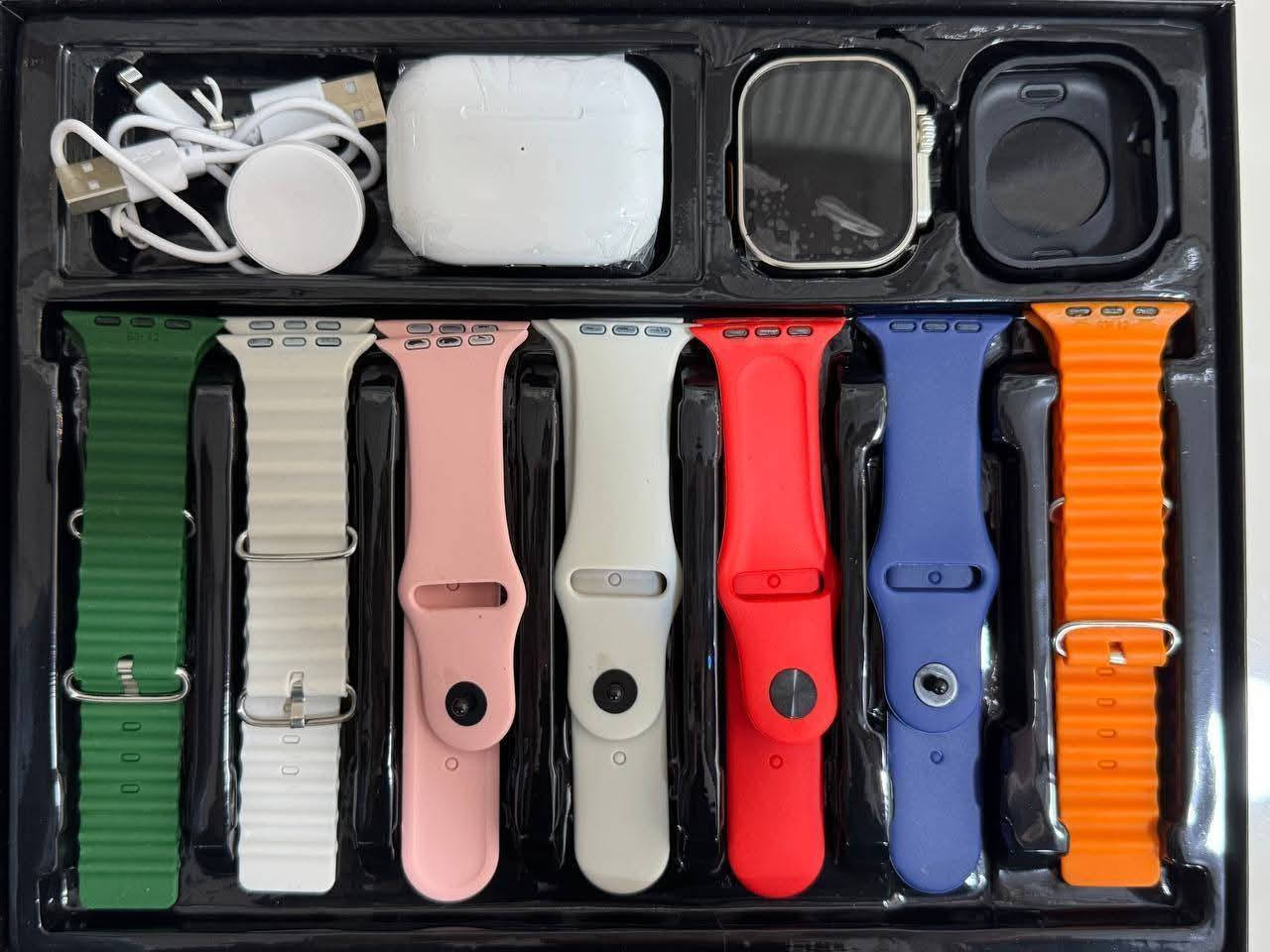 بكج ساعات ذكية بجودة عالية تدعم برامج التواصل والواي فاي فقط ب٢٥توصيل الفين لكل محافظات العراق يتوفر جملة ومفرد لطلب والاستفسار خاص او واتساب ***********
