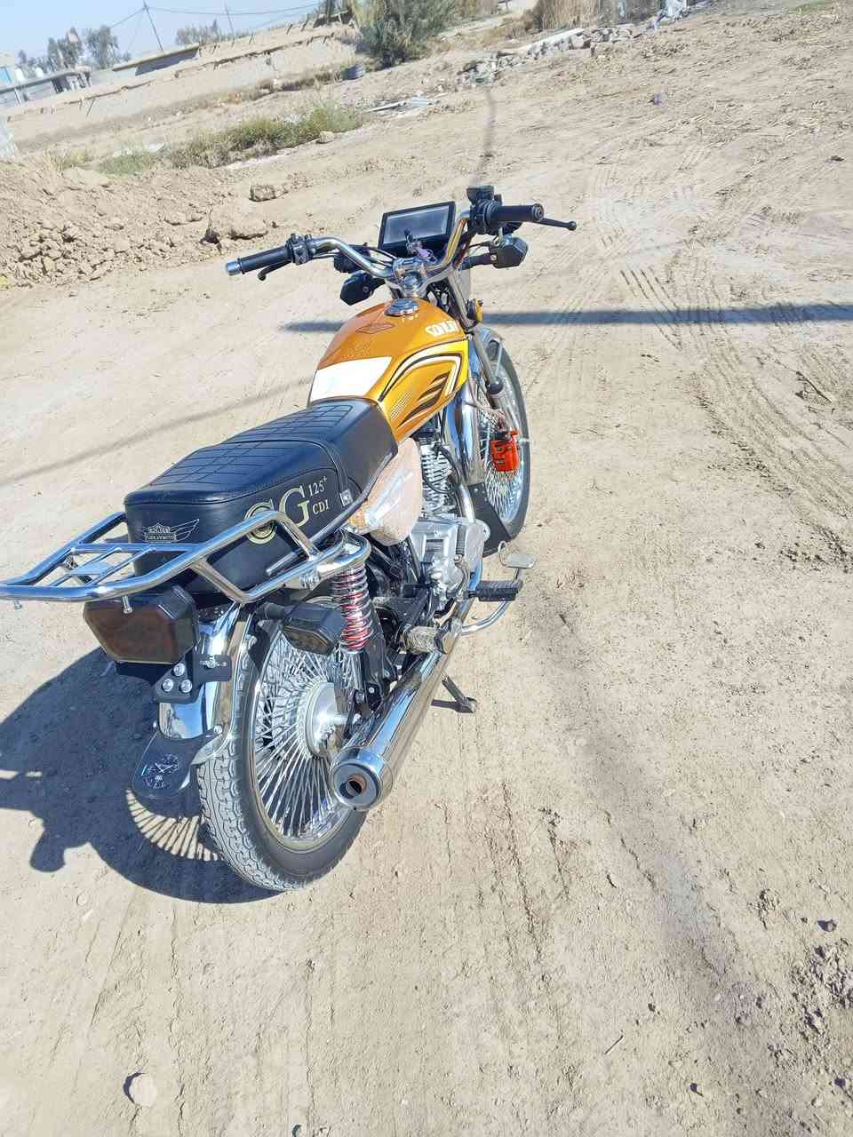 سلام عليكم  دراجة خمسة كير  موديل 25 دشبول طافي  ول تانكي بي خسفة خفيفة  السعر 750 وبيهة مجال  هاذ رقمي  ذا ما عندك رصيد بس رمش ***********
