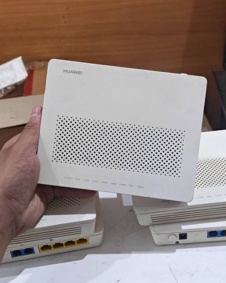 اونيوا ايبون، Oun HUAWEI
مستخدم EPON
ONU 4PORT
10_100 
 وفحص كامل لضمان أعلى جودة 💯
✅ شرط ضمان على كل قطعة – ضمانك على أعلى مستو
💪 شوف بعينك كمية النظافة والأداء قبل ما تستلم… هالجهاز يعطيك استقرار وسرعة ما تتفوت!


**إذا كنت صاحب هذا الإعلان وتريد حذفه لأي سبب، رجاءا أرسل رسالة إلى الدعم الفني**