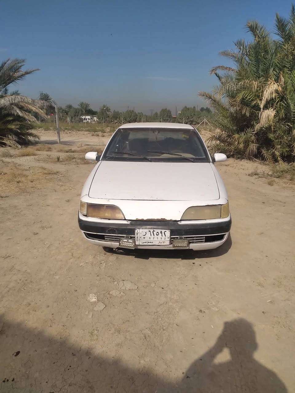 سلام عليكم ورحمة 
دايو اسبرو بموديل ٩٤ انبار 
سعرها ١٨ ورقة وبيه 
بس مكينه بيها بخار 
رقم تليفون ***********
