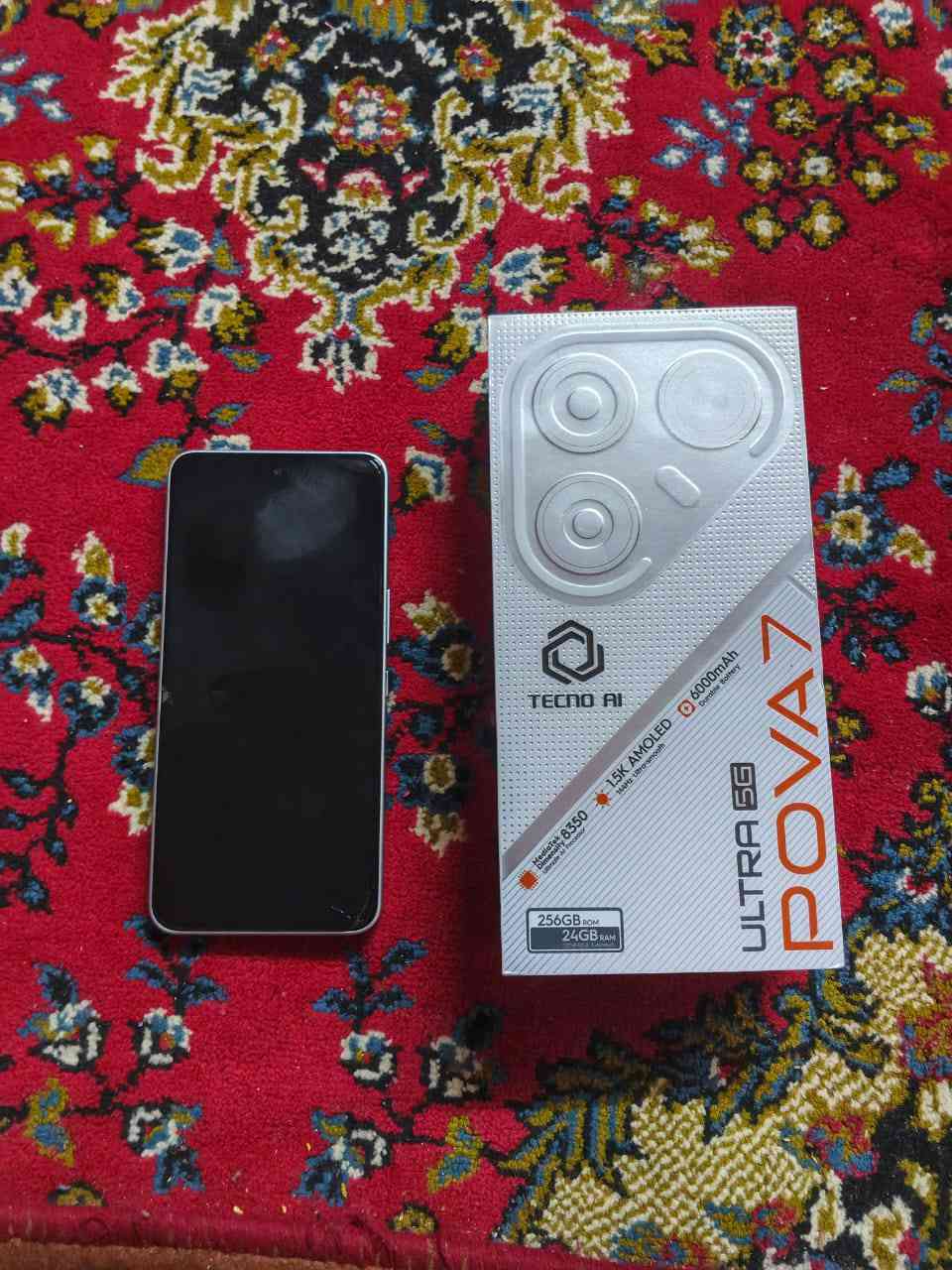 TECNO POVA 7 Ultra 5G جهاز للبيع ذاكرة ٢٥٦.السعر 425 باقي التفاصيل بالصور. نظافة ٩٥/١٠٠. الشراي يتصل على الرقم ***********. غير متواجد على الفيس.
