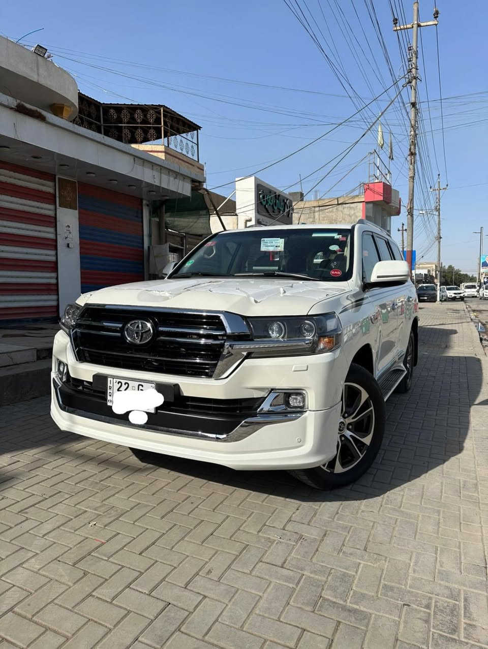 لاندكروز 2020
السياره 8V ..4600
شركة ساز سبشل اديشن
جديده جداً جداً جداً 📦📦 ماشيه 49000حقيقي 3 شاشه اصليه +
هتفون اصلي شركه +شاشه ام الدعاء ترحيب+ كشنات جلد اصلي
2 كشن كهرباء + حساسات امامي خلفي
ويل كب 20 اصلي + لايت اسود اصلي
عينه ليزريه +5 بصمات 
ملاحضه!
السياره مبدل جاملغ اصلي وكاله جديد
 الاتصال ***********

مكان السياره بصره
