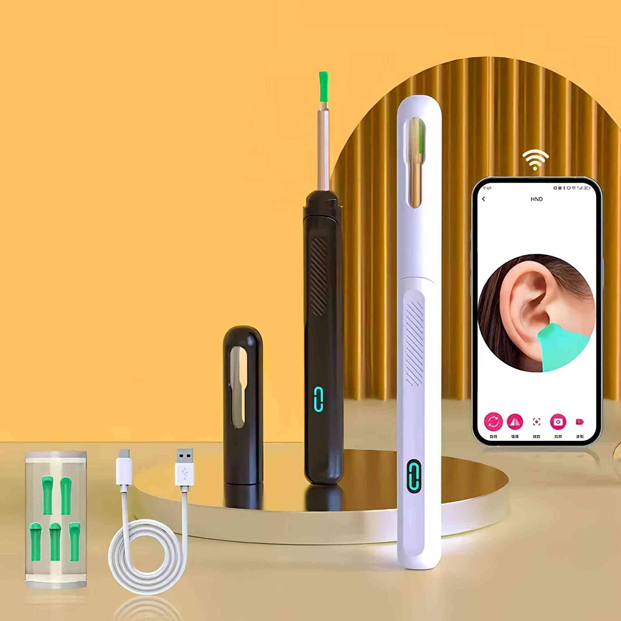 📸 منظف الأذن الذكي بالكاميرا NK3 – Wireless Visual Earpick 🔍
- جهاز تنظيف أذن ذكي يعرض صورة داخل الأذن على الهاتف 📱
- عرض مباشر على الهاتف عبر WiFi 📺
- كاميرا HD بدقة عالية 👁️
- اتصال لاسلكي عبر تطبيق HND 📲
- تصميم قابل للشحن Type-C ⚡️
- حساس جاذبية ثلاثي المحاور لاستقرار الصورة 👍
المواصفات:
- مستشعر الصورة: CMOS
- جودة الصورة: HD
- البطارية: 130mAh
- وقت العمل: 35 دقيقة
محتويات العلبة:
- جهاز تنظيف الأذن بالكاميرا
- كتيب المستخدم
السعر: 17 الف 💸
التوصيل:
🚚 بغداد 3 آلاف
🚚 محافظات 5 آلاف
ضمان استبدال أو استرجاع 7 أيام 🔄
للحجز والاستفسار يرجى مراسلة الصفحة 📲 بغداد, العراق


**إذا كنت صاحب هذا الإعلان وتريد حذفه لأي سبب، رجاءا أرسل رسالة إلى الدعم الفني**