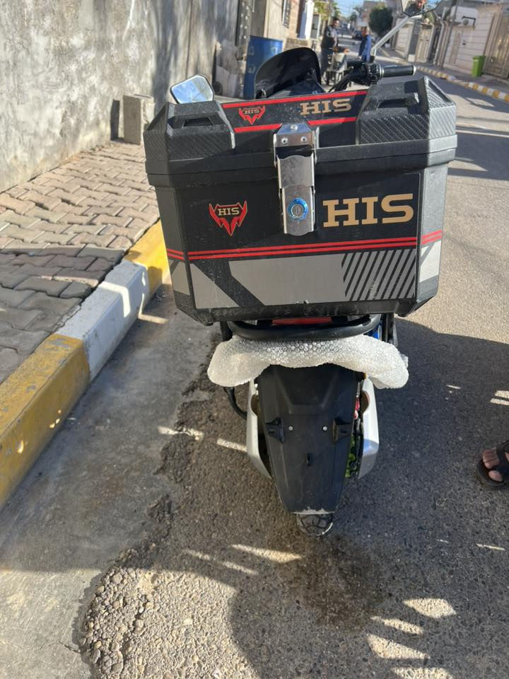 السلام عليكم دراجه شحن للبيع اخوان الدراجه مستخدمه اقل شهر 6بطاريات وإلك الفحص السعر ٧٥٠الشراي يتصل ويدلل ***********
