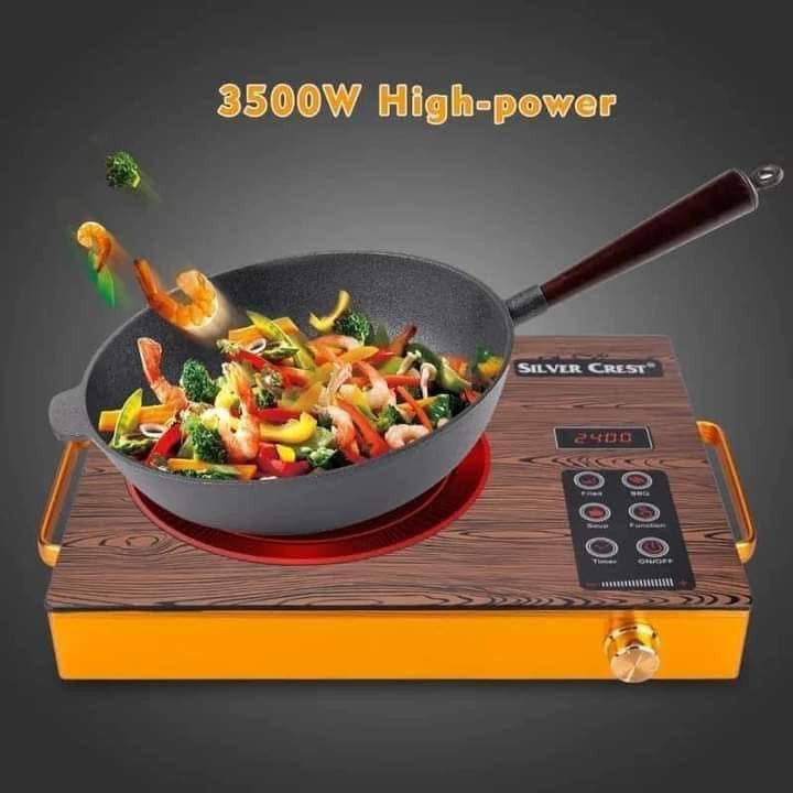 طباخ ليزي الاماني اصلي 
بقوة 4000 واط. 
طباخ ليزري كهربائي سلفر كرست الالماني
يعمل بـ جودة وكفائة عالية وحدة تحكم باللمس
المميزات :
-وحدة تحكم تعمل بواسطة اللمس. 
-مؤقت بشاشة LED. 
-مؤقت يمكن ضبطه لمدة 3 ساعات. 
-مفتاح إيقاف تلقائي للسلامة. 
-نضام حماية من التسخين الزائد. 
-سطح بارد وطهي سريع. 
-تعمل مع الاواني المعدنية. 
متوفر بحجم عين واحدة. 

المنشأ الماني 
ماركة سلفر كريست
الحجز خاص


**إذا كنت صاحب هذا الإعلان وتريد حذفه لأي سبب، رجاءا أرسل رسالة إلى الدعم الفني**