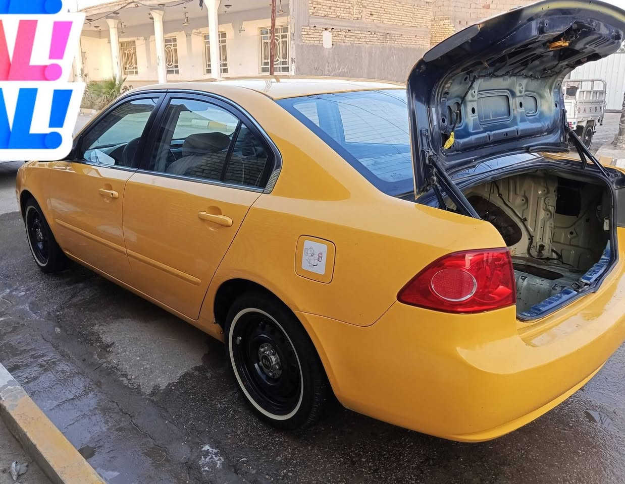 اوبتيما موديل 2007وارد امريكي
محرك 2400كير 5نمر  سياره ليبل واحد نقص حداديه فقط 
والباقي كله مكفول وشغال تخم تاير رقم واسط انكليزي
مكان الناصريه خلف المستشفى التركي السعر 100
*********** بي وتساب
