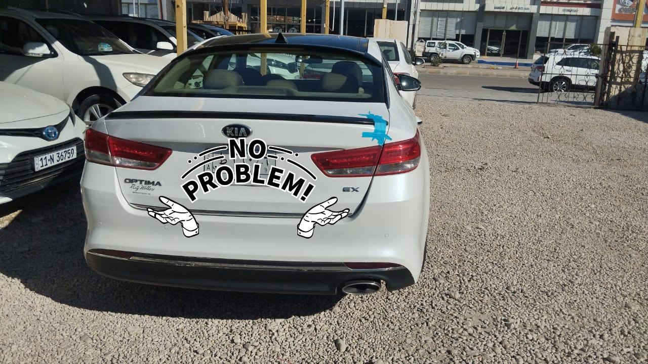 السلام عليكم....كيا اوبتما موديل ٢٠١٦ وارد أمريكي لون أبيض فول مواصفات فئة Ex  مكفوله بدون حادث صبغ دعاميات فقط سونار مرفق مع ألصور
بصمة تشغيل وأبواب وجنطه
بانوراما ٣ حركات 
تدفئه وتبريد كشنات ومقود 
تحكمات فول 
كشنات كهرباء 
داخل 2color لونين أسود وبيجي 
نضام صوت هارمان كاردون 
دعاميه Gt line
منضومة زنون أصليه فول لايت 
بروجكتر عدسات
مرايات جانبيه شفط وتدفئه من ألضباب 
شاشه كبيره وكاميرا بلاديه 
رادار جانبي تحديد مسارات الطريق 
تبريد وتدفئه شغال وجاهز 

وبعد مواصفات موجوده 
محرك معلى كازكيت فقط بدون دوانز نهائيا الكير مامفتوح
السعر ١٥٠ $ مجال بسيط مكان السياره الرمادي للأستفسار الاتصال ***********
