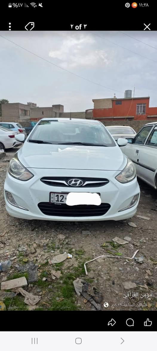 اكسنت مضلع 2014
كوري باي كوري 
مكينة حجم 16 
ماشيه 132 الف كم حقيقي 
فتحة سقف تحكم ستيرن
مكينة وكير شرط 
تبريد شرط 
بيها ضرر جاملغ الخلفي من الضلع وجو فوك الضلع ماكو صبغ 
السعر 
التواصل على الرقم ***********
