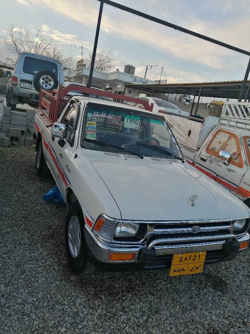 تویتا تاک قمارە 1990گیر محرک اکسل شانصی  سعر 63بیها مجنل مکان سلیمانیە*********** السليمانية, العراق
