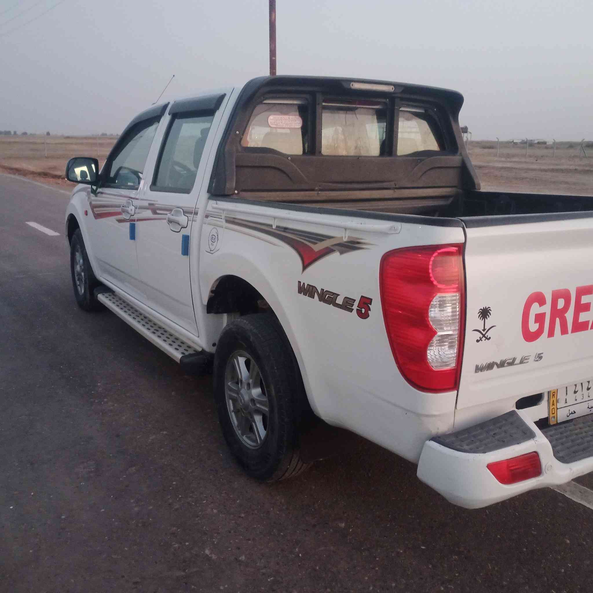 السلام عليكم كريت ويل للبيع موديل 2019مكفوله كفاله عامه رقم قادسيه سياره جديده بمعنه الكلمه مكينه وكير وحداديه وتخم تاير المكان ديوانيه ***********
