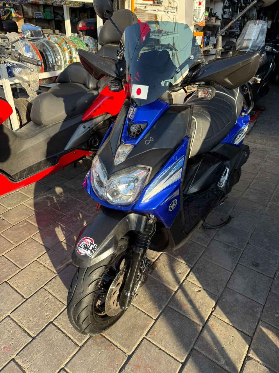 سلام عليكم
سكنس جبلي حديث ياباني قبق نفخ موديل 2015 
رقم بغداد تحويل ثاني يوم مكفوله كفاله عامه 
تايرات بلاديه  دشبول اكتروني ستان حساس   مكاني مدينه الصدر
***********
