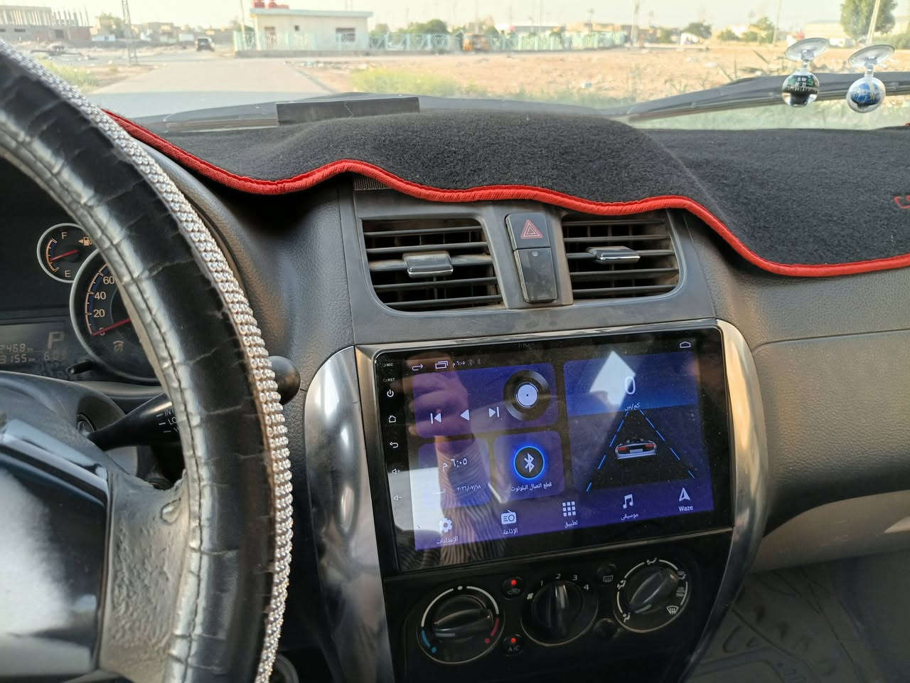 *********** SX4 ٦٢ وبيها مجال
٢٠١٠ باسمي رقم انكليزي مكفوله من الضربه صبغ ربع داير الجاملغ  بيها جراد بنيد وقماره شويه جاهزه من كلشي مكينه كير تبريد شرط ثلج شادلها كمبريسر بستم مو روتري انسى البوخه والفصله بالازدحام تخم تاير كهربائيات كلها شغاله شاشه كامره خلفيه لايت زنون شمسي اصفر خليجيه مكينه ١٦٠٠
مكاني بابل
