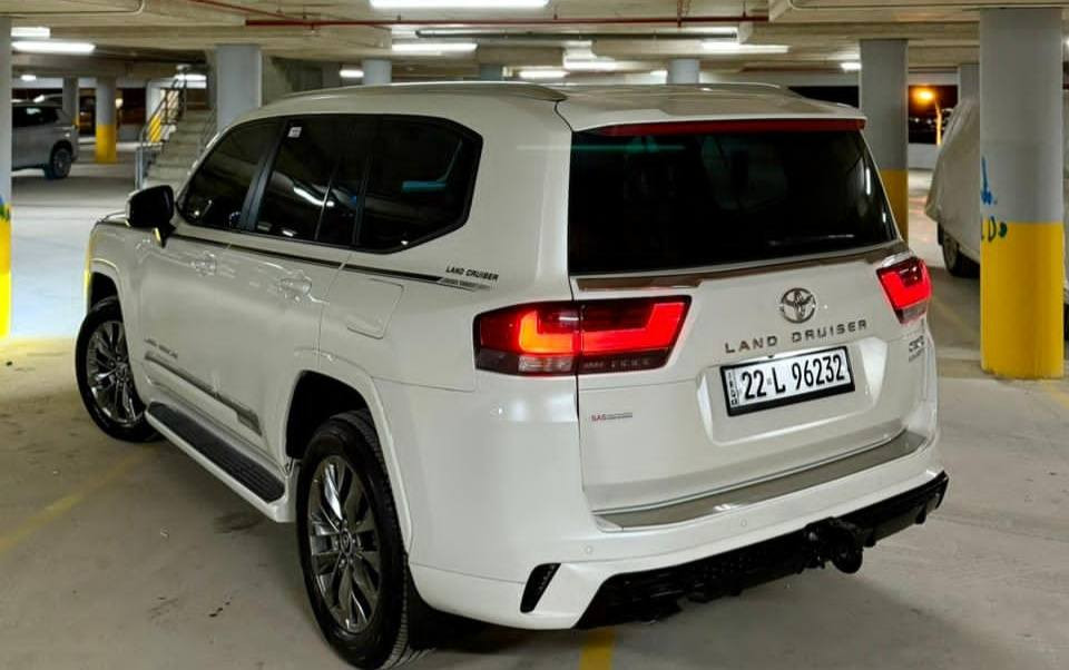 تويوتا لاندكروز 2024 GXR Limited
ساز (SAS) – تنفس طبيعي
فول مواصفات – 3 شاشات تطبيق
محرك 6 سلندر
السيارة جديدة جداً بحالة الوكالة
مكفولة من دعامية لدعامية بشرط
ماشية 40 ألف كيلو
السنوية باسمي – راسان تحويل

🟪 السعر  :: الطلب في التعليقات ويوصلك مباشرة ✍️ 📩

المواصفات:
• جنطة كهرباء
• تبريد كشنات
• كراسي كهرباء
• جلد بيجي
• سلايد
• 3 شاشات بلادي
• تشغيل عن بعد
• فول 1/1
• مغلفة PPF
• كتاب تظليل جام 80%
رقم السيارة: أربيل

رقم صاحب سيارة
 ***********

