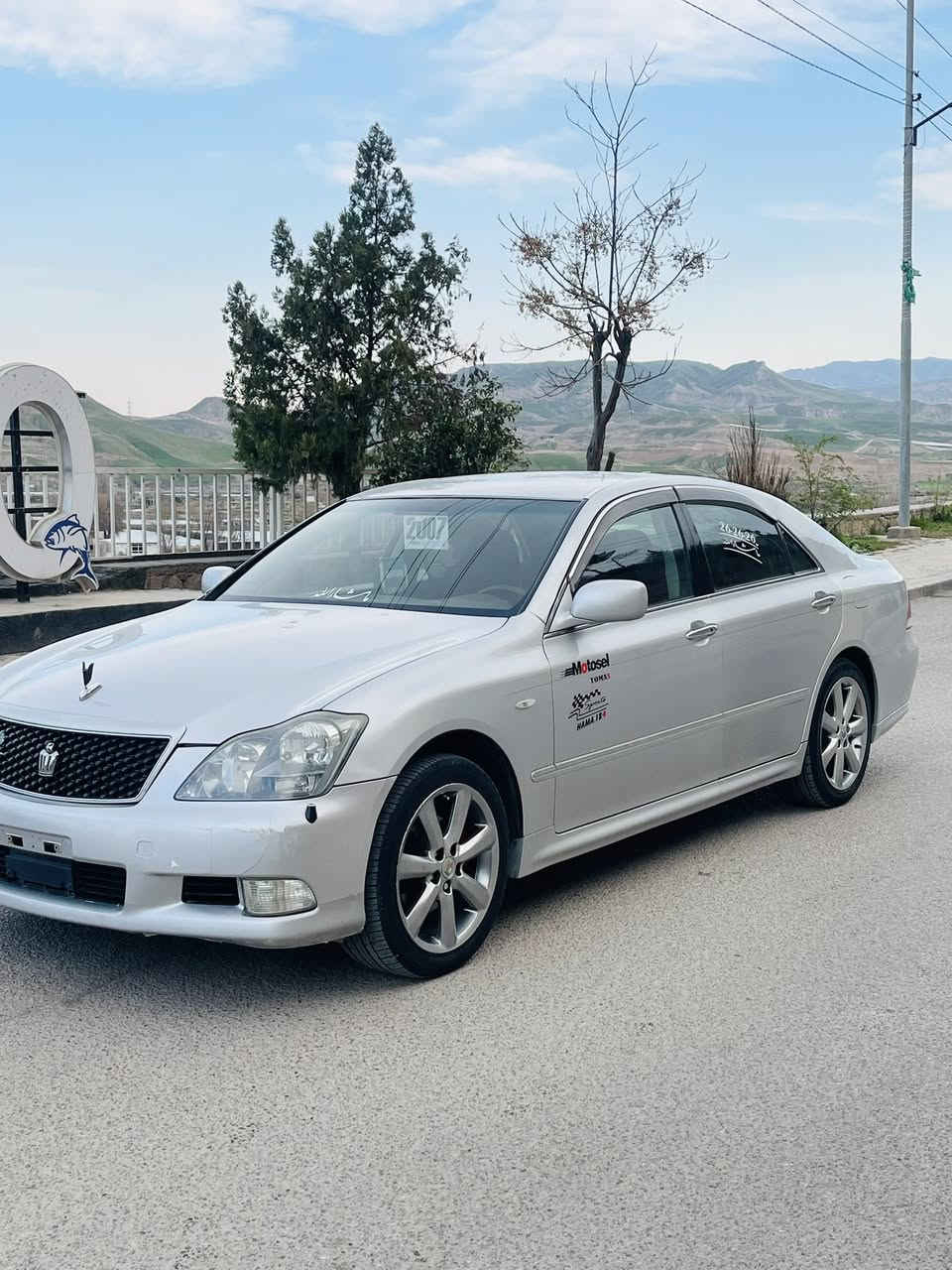 سەرەتا بەناوی خودای گەورە میهرەبان
Toyota (Crawn)180
گچکە بەگەورە 
مۆدێل(2007)
سێ دوگمە ئاوێنە شەفت لایت ناوچەی کوێر حەساسی کامل ئیشەکا یەک گڵۆپیش ناو دەژبول پێ نیە سەیارەکە بێ تەقەو ڕەقەیە نوقسانی تیانیە گێڕ و مەکینە بەشەرت کەڤەر گۆڕاو بەشەرت سەقف بەشەرت ویل دینگە چوار تایەی نوێی لەژێرە  
.
سعرەکەشی خوار هەموو بازاڕە(٤٨)$گەڵاو مەعمەلەیە برایانە
ئەوەش ژمارە تەلەفون تکایە گەر موشتەری نی تێل مەکە

ژ.م***********
