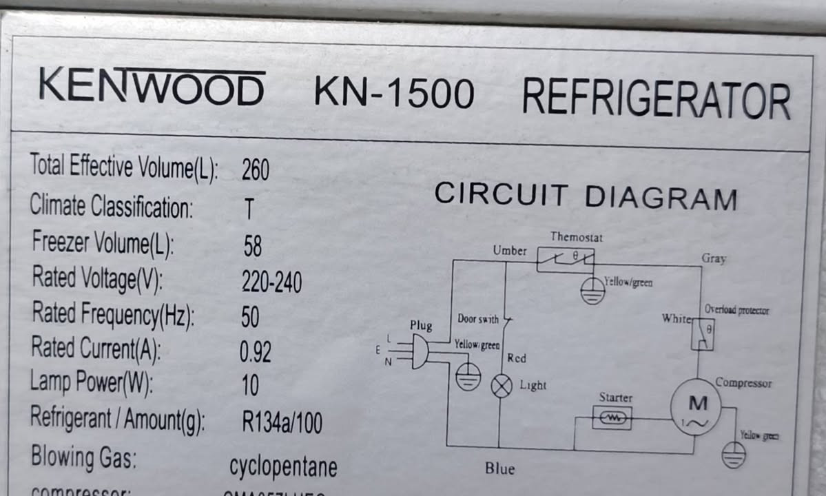 السلام عليكم ثلاجة مستعملة نسبة النضافة 95% سعر مناسب جدٱ واتساب ***********الشراي يراسل
