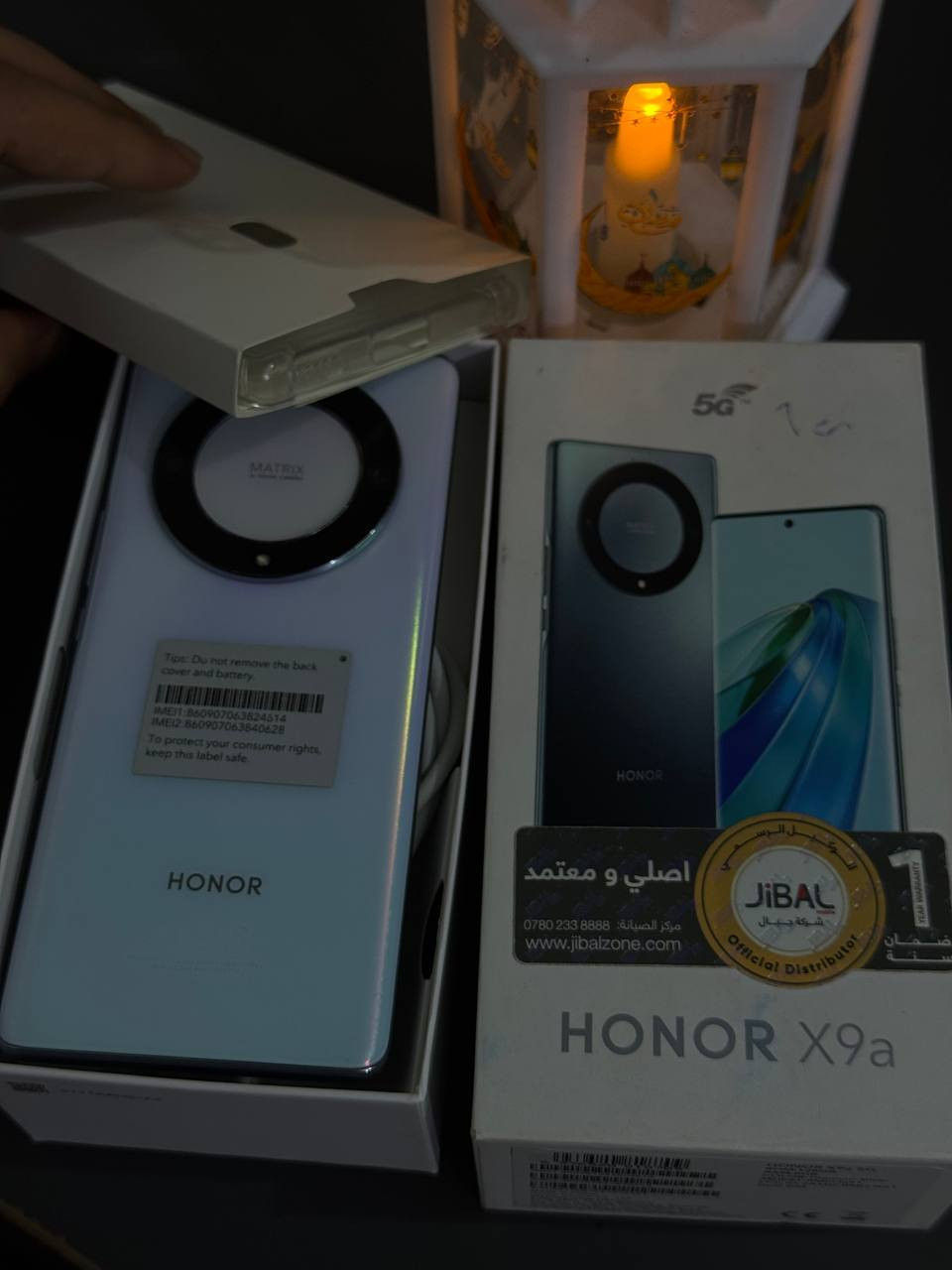 Honor X9a 5G
عيني نظافته٩٩٪ لونه المميز بحري و٣ الوان
كامله ملحقاته الاصلية حتى كفر الشركة الشفاف بعده ممستخدم
 ولزكة الشركة الجلاتين بعدها بي لحد الان
جهاز ولا غلطة دبابه بالشحن الكامرة والسلاسة والببجي
شاشته مضلعه ١٢٠  هيرتز
بطاريته٥٢٠٠ مع شاحن سوبر جارج ٤٥ واط انسا الشحن
كامرته تجنن واضحة كلش
رامات ٨ب٨ معالج سناب دراكون ٦٩٥
جهاز مال جناي تاخذه وكأنو جديد
مكاني فلوجة
 ب١٨٥ الف

كلشي وسعره ونظافته رجاءا لحد يتشاطر براسي


**إذا كنت صاحب هذا الإعلان وتريد حذفه لأي سبب، رجاءا أرسل رسالة إلى الدعم الفني**