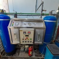 محطة ماء RO • ١٠٠٠ لتر/ساعة • ٣ تانكات ٥٠٠٠لتر