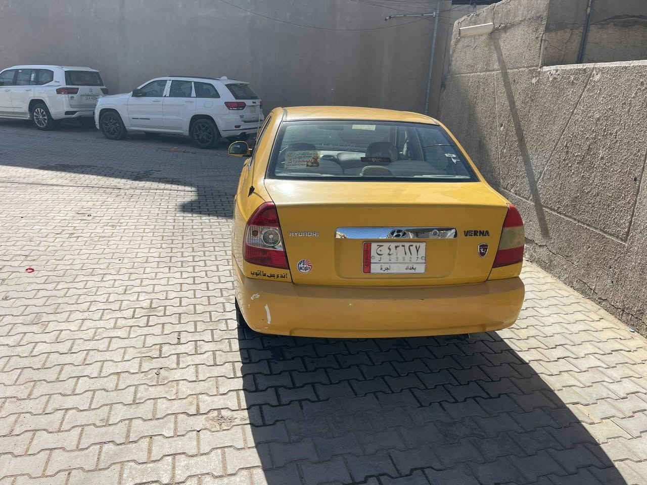 السلام عليكم فيرنا 2014 للبيع بلاديه بيها طخه باب الصدر بس وصوت بل كمبريسر والباقي كافله محرك كير صدر خير من الله سعرها 73 مكان السياره الغدير تل محمدد
هاتف ***********
