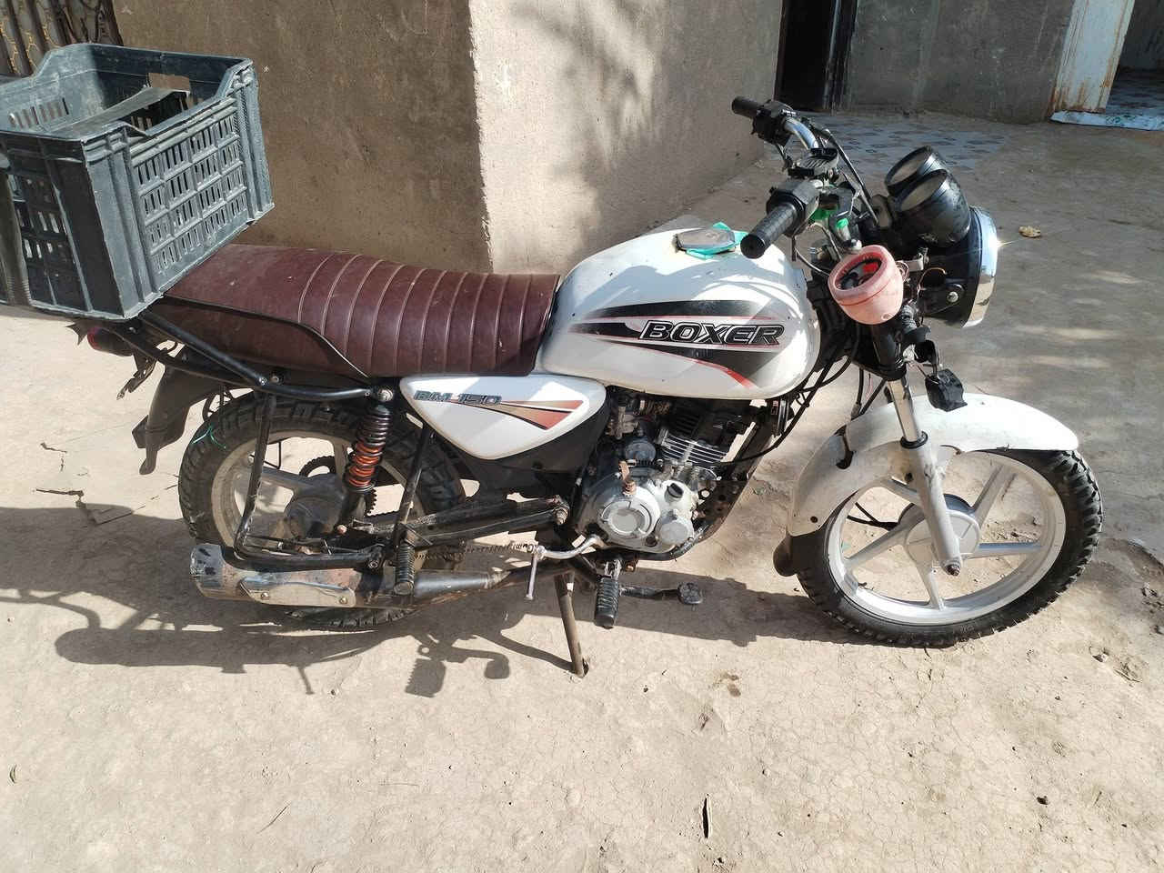 اسلام عليكم دراجه بوكسر كلك مديل ٢١مكفوله من السرقه هندرملحوم ونقصه باتري  سعر ٦٠٠وبيها مجال مكاني بابل الامام زيد ابن علي *********** مكلف بنشر
