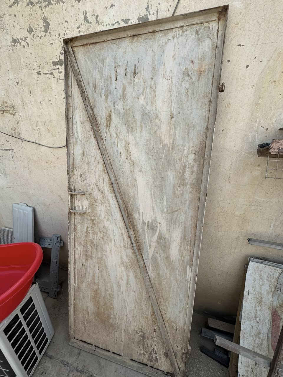 بابية حديد قياس ارتفاع 140 عرض 130
باب حديد مستخدم قياس ارتفاع 186 * عرض 76
خرطوم مبرده حديد مربع * دائرة 
تانكي الف لتر الإيطالي بيه فطر بسيط ويتعالج
كلهن شلع شرط كلهن احسبهن بسعر مناسب 
مكاني ناصرية حي الشهداء قرب محطة المهندس


**إذا كنت صاحب هذا الإعلان وتريد حذفه لأي سبب، رجاءا أرسل رسالة إلى الدعم الفني**
