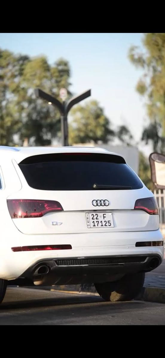 سياره اودي موديل ٢٠١٣Q7
فصال ال١٨
فول مواصفات بانوراما
المكينه وكير شرط
الضرر باب السايق والخلف صبغ بخ بدون معجون
السياره احلا من الصور شرط التحويل
رقم اربيل
السعر اتصال بالرقم
***********
***********
